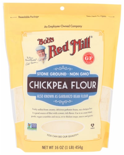 Bob's Red Mill Gluten Free Chickpea Flour Perspective: front