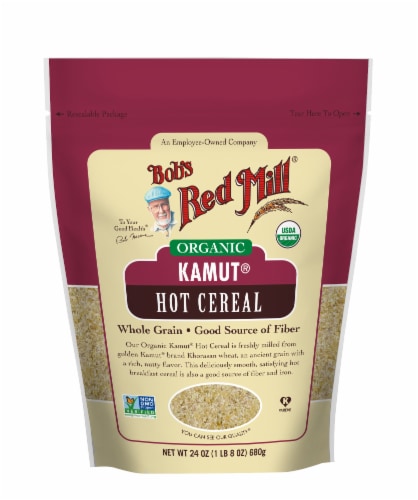 Bob's Red Mill Organic Kamut Hot Cereal Perspective: front