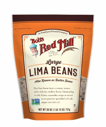 Bob's Red Mill Large Lima Beans Perspective: front
