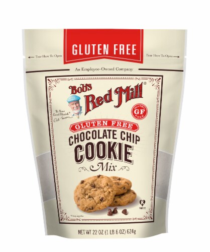 Bob's Red Mill Gluten Free Chocolate Chip Cookie Mix Perspective: front