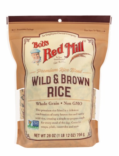Bob's Red Mill® Wild And Brown Rice Mix Perspective: front