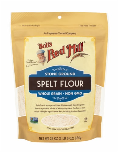 Bob's Red Mill Spelt Flour 22 oz Perspective: front