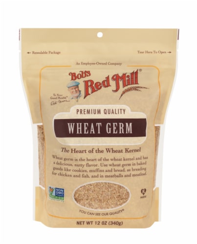 Bob's Red Mill® Premium Quality Wheat Germ Perspective: front