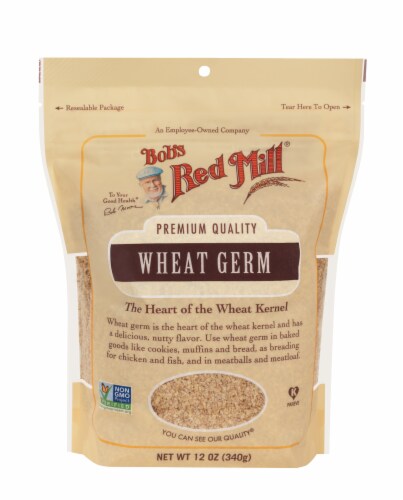 Bob's Red Mill® Premium Quality Wheat Germ Perspective: front