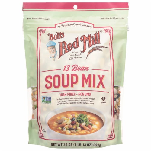 Bob's Red Mill 13 Bean Soup Mix Perspective: front