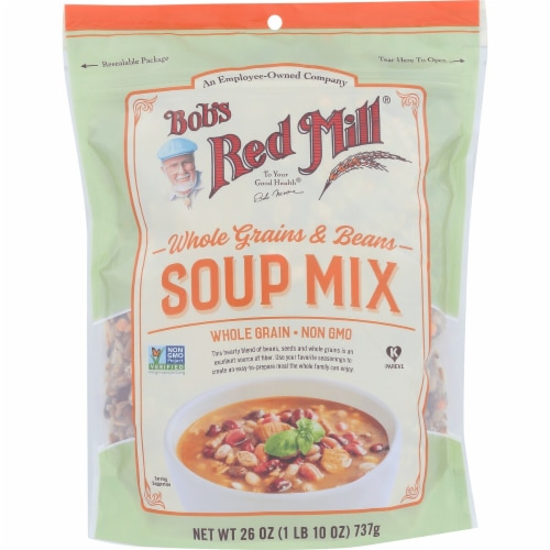 Bob’s Red Mill Whole Grains & Beans Soup Mix Perspective: front