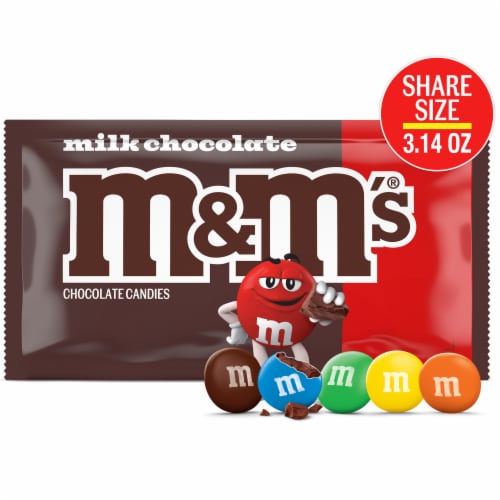 M&M's Classic Mix Chocolate Candy, Sharing Size - 8.3 oz Bag