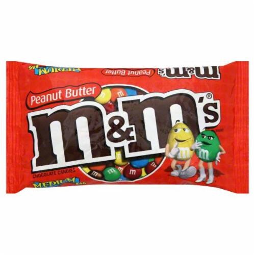 M&M's Peanut Butter Chocolate Candies Perspective: front
