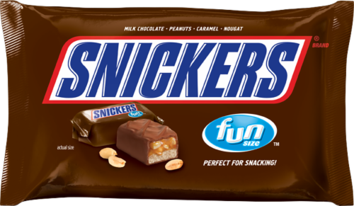 SNICKERS Fun Size Chocolate Candy Bars, 11.18-oz. Bag - Mariano's