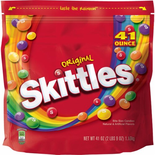 Skittles Original Candy Bag Perspective: front