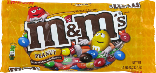 M&M'S Peanut Milk Chocolate Candy Full Size, 1.74 oz - Fry's Food