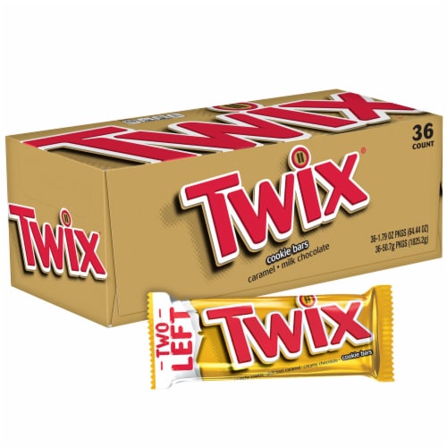 TWIX Caramel Full Size Candy Bar, 1.79oz