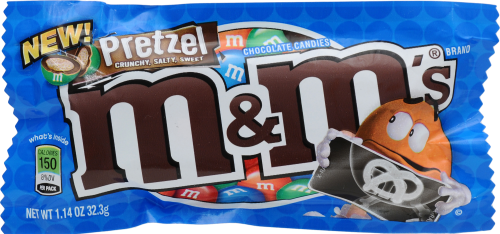 M&M's Pretzel Perspective: front