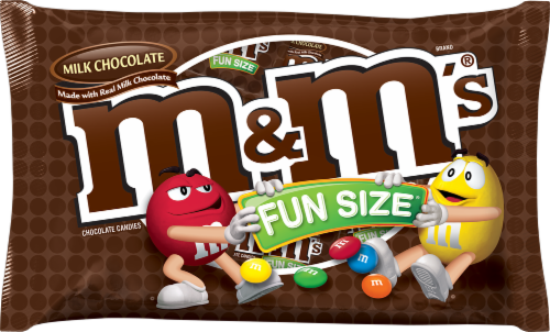 M&M'S Fun Size Milk Chocolate Candy Bag, 10.53 oz - Kroger