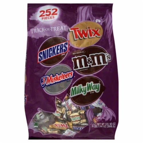 Mars TrickorTreat Chocolate Candy Bar Variety Mix, 252 ct Kroger