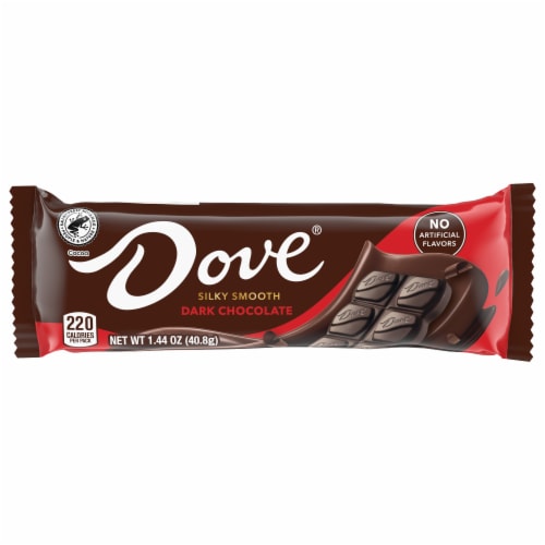Dove® Chocolate Dark Chocolate Bar Perspective: front