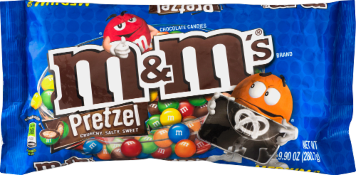 m&m pretzel