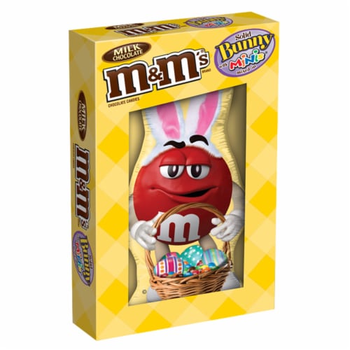 M&M'S Milk Chocolate Minis Size Solid Easter Bunny, 5 oz - Kroger