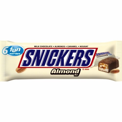 Snickers® Almond Fun Size Chocolate Bars Perspective: front