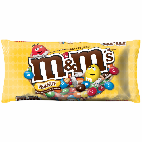 M&M'S Peanut Chocolate Candy Bag, 11.4-oz. Bag - Fry's Food Stores