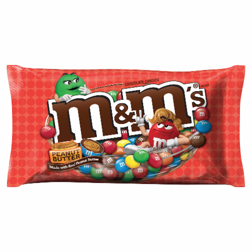 Peanut Butter M&ms Product Label With Nutrition Information