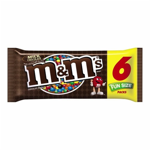 M&M's Fun Size Milk Chocolate Candy, 20 lb