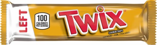 Twix 100 Calorie Caramel Chocolate Cookie Bar Perspective: front