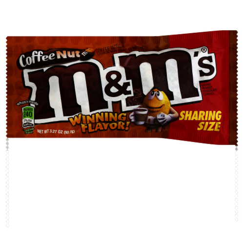 M&M's Coffee Nut Sharing Size Perspective: front