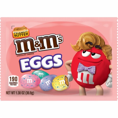 M&M's Peanut Butter Chocolate Speckled Easter Eggs, 1.3 oz - Pick