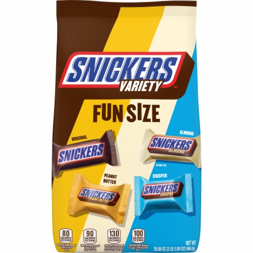 Snickers Mini Size Milk Chocolate Candy Bars Bag, 9.7 oz - Fry's Food Stores