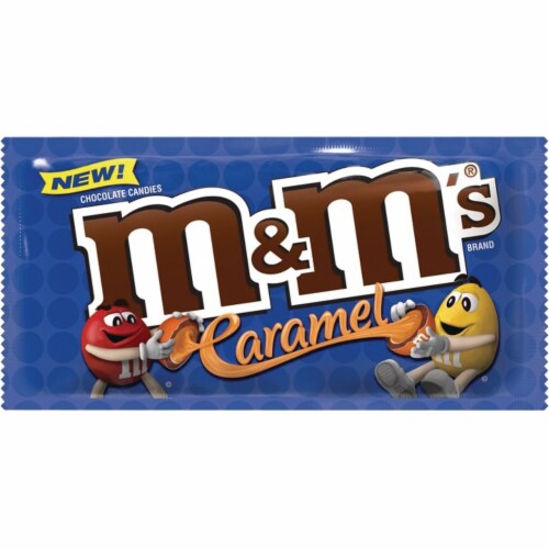 M & M Milk Chocolate Crispy 1.35oz Bag or 24 Count Box