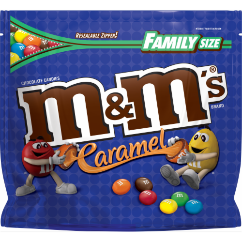 M&M's Chocolate Candies, Peanut Butter, Family Size 17.2 Oz, Chocolate  Candy