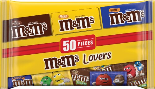 M&M'S Fun Size Milk Chocolate Candy Variety Pack Bulk Candy Bag