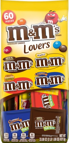 M&M's Peanut Chocolate Fun Size Candy, 3.74 oz - Food 4 Less