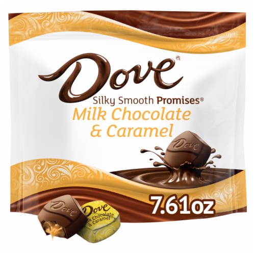 Dove Promises Individually Wrapped Milk Chocolate Caramel Candy Bag