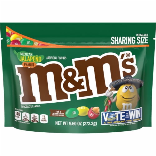 M M s Mexican Jalapeno Peanut Chocolate Candies 9.6 oz Fry s