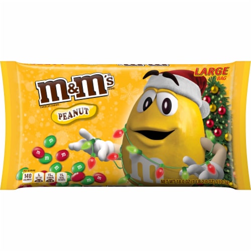 M&M's Milk Chocolate Holiday Candy, 18oz Bag