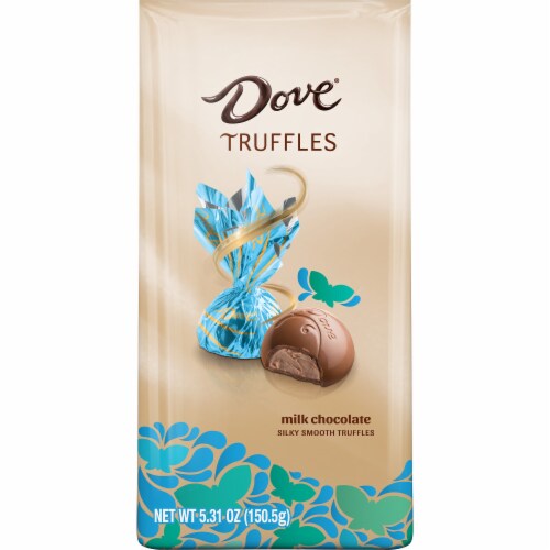 Dove Milk Chocolate Silky Smooth Easter Truffles Perspective: front
