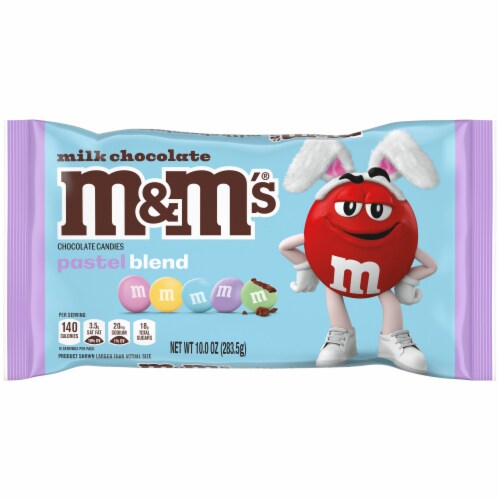 M&M'S Easter Milk Chocolate Candy Assortment Bag Perspective: front