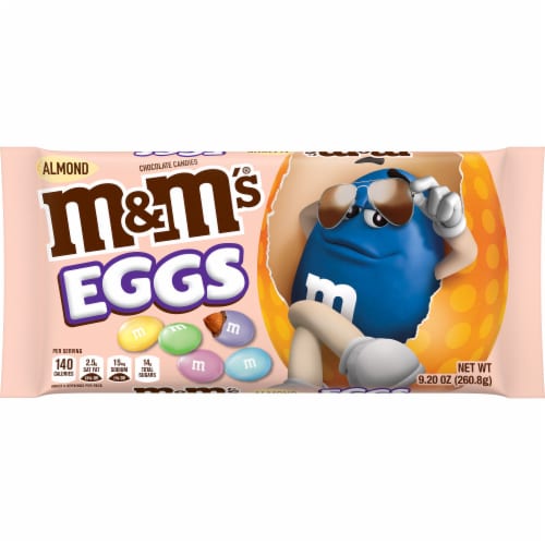 M&M'S Almond Chocolate Egg Shaped Easter Candy Bag, 9.2 oz - Kroger