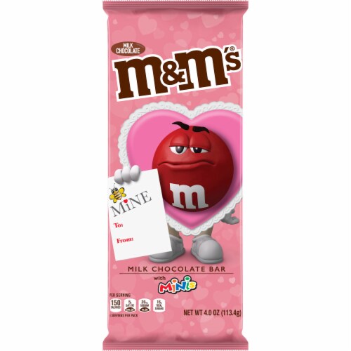 M&M'S Minis Valentines Day Milk Chocolate Candy Tube, 1.08 oz - Kroger