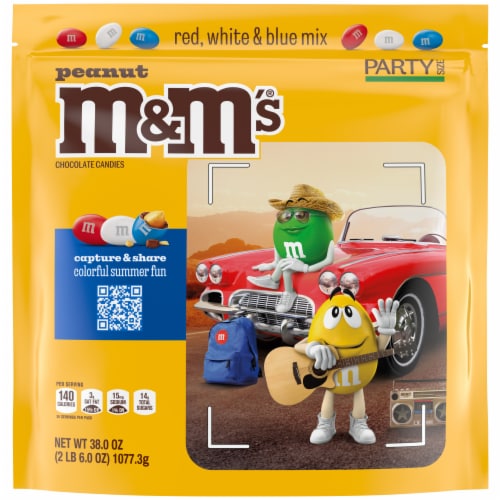 red m&ms bag