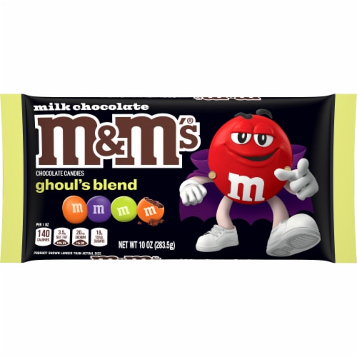 M&M'S Ghoul's Mix Milk Chocolate Halloween Candy Bag, 10 oz Fred Meyer