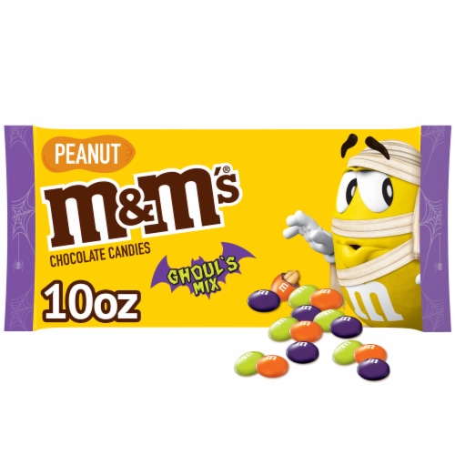 M&M's Chocolate Candies, Peanut, Ghoul's Mix - 10 oz