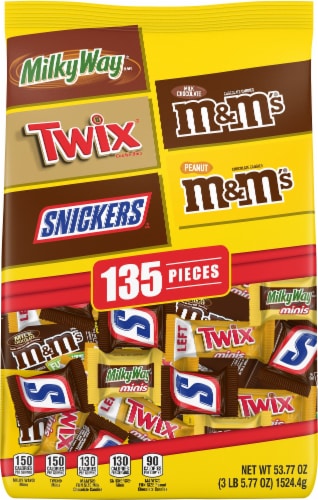 Mars Mixed Chocolate Variety Stand Up Pouch Perspective: front