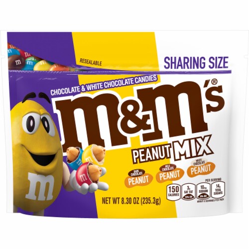 M&M'S Peanut Butter Milk Chocolate Candy Sharing Size Bag, 9.6 oz - Harris  Teeter