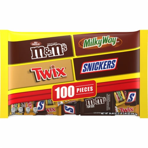 SNICKERS Fun Size Chocolate Candy Bars Bulk Bag