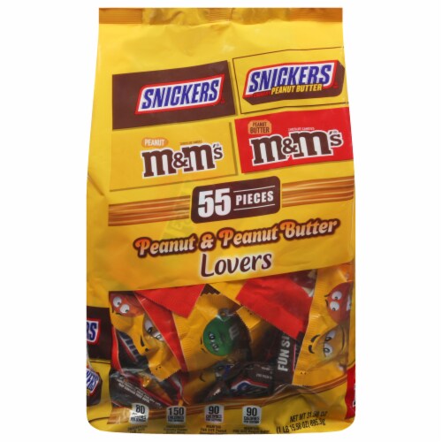 Mars Peanut & Peanut Butter Lovers Candy Bag Perspective: front