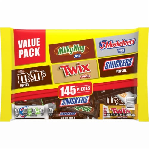 Assorted Chocolate Mini Bars - Variety Pack 3 Pounds