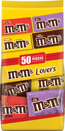 M&M's Lovers Mixed Fun Size Bag Perspective: front